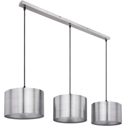 Moderne hanglamp Sinni - L:110cm - E27 - Metaal - Grijs
