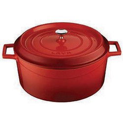LAVA Trendy Casserole rond - Ø320mm - 9.86Ltr - Rood/Zwart