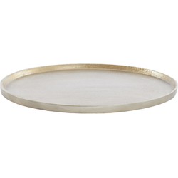 Light & Living - Schaal MAES - Ø30x1.5cm - Goud