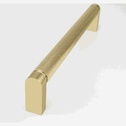 Deurgreep Anne-Marinde - messing - 192 mm - Modern - Handgreep - Kastgreep - Ladegreep