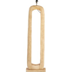Light & Living - vloerlamp - Kelafo - naturel - hout - losse armatuur - E27 - 8215982