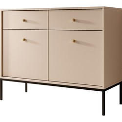 Meubella Dressoir Moreno - Beige - 104 cm