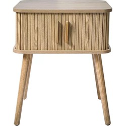 Nachtkastje Vintage met 2 Schuifdeuren H58cm - ERNEST