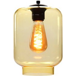 Highlight - Fantasy Vaso - Hanglamp - E27 - 16 x 16  x 24cm - Gele