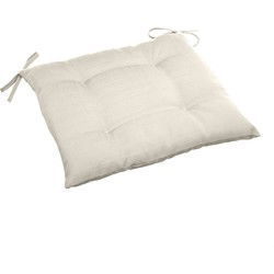 Hesperide Stoelkussens - binnen/ buiten stoelen - beige - 40 x 4 cm - tuinstoelkussens
