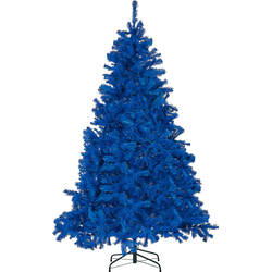 Beliani FARNHAM - Kerstboom-Blauw-PVC