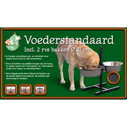 H Hundenapf Standard 21 cm - Gebr. de Boon