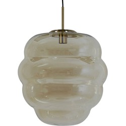 Light & Living - hanglamp - Misty - goud - glas - Ø 45cm - E27 - 2961383