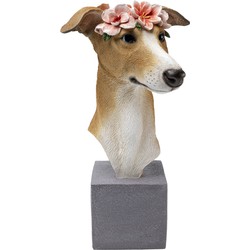 Decofiguur Fiori Greyhound 47cm