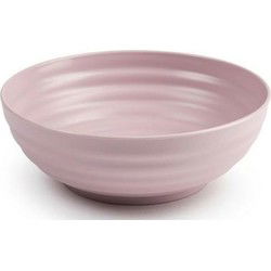 PlasticForte Kommetjes - kunststof - 19x5.5 cm - oudroze - schaaltjes - Kommetjes
