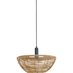 D - Light & Living - Hanglamp MILAN - Ø50x20cm - Bruin