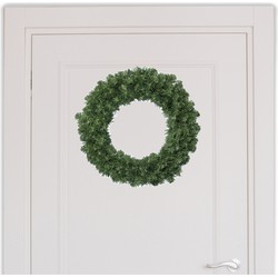 Voordelige groene deurkransen kerstkransen 50 cm - Kerstkransen