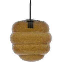 Light & Living - hanglamp - Misty - amberkleurig - glas - Ø 30cm - E27 - 2961264
