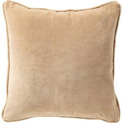 Dutch Decor CARINA - Sierkussen 45x45 cm - Pumice Stone - Beige - Dutch Decor