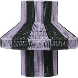 Broste Copenhagen - Lampenkap Diana forest green / light purple