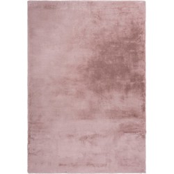 Magna Hoogpolig Pastel Roze vloerkleed - Effen Zacht