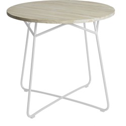 Lily table diameter80x74 cm stonewhite - Max&Luuk