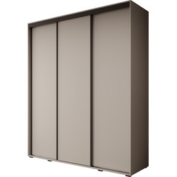 Meubella Kledingkast Delos 1 - Beige - 200 cm