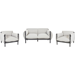 ESPERIA - Loungeset 4-zits - Lichtgrijs - Aluminium