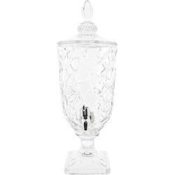 Clayre & Eef Sapkan met Kraan en Deksel Glas