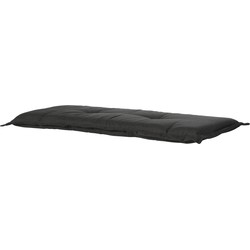 Madison - Bankkussen Rib Black - 120x48 - Zwart