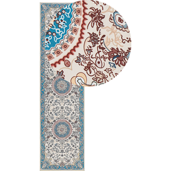 Beliani GORDES - Laagpolig-Beige-Polyester