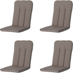 Madison -  Tuinkussen Exelsior/primero/Balero  Rib liver - Ca. 110x48 cm - Set van 4