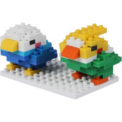 Iwako Iwako Blocks puzzel gum - Vogels