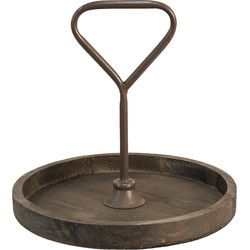 Clayre & Eef Etagère Bruin Hout