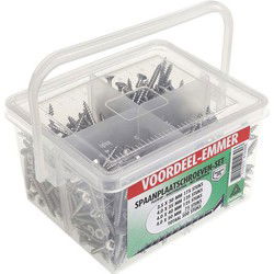 Emmer sp.pl.schr. rvs 500st