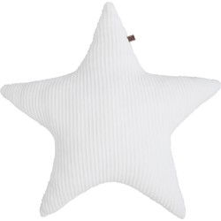 Baby's Only Sierkussen babykamer ster teddy Sense - Wit - 45x40 cm - Inclusief kussenvulling