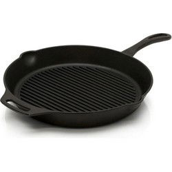 Gietijzeren grill skillet 35 cm