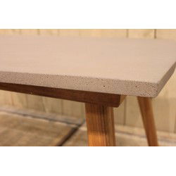 Copenhagen tafel 180x90x75 cm concrete look
