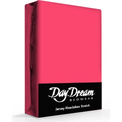 Day Dream Jersey Hoeslaken Fuchsia-180 x 200 cm