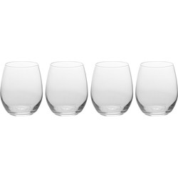 Excellent Houseware luxe sap/waterglazen - 20x stuks - 390 ml - Drinkglazen