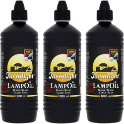 Pakket van 4x farmlight lampenolie blank 1 liter - Lampolie