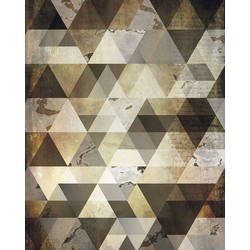 Sanders & Sanders fotobehang steen beige, grijs en bruin - 200 x 250 cm - 611923