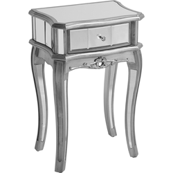 SOMMA - Consoletafel - Zilver - Glas