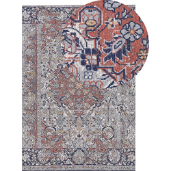 Beliani KORGAN - Laagpolig-Multicolor-Polyester
