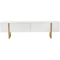 TV-meubel met 2 klepdeuren L180 cm - SERENITY