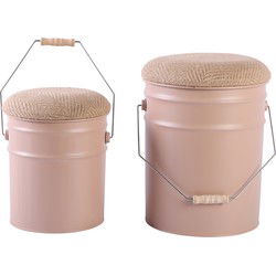 Leitmotiv - Kruk Set Buckets - Zachtbruin