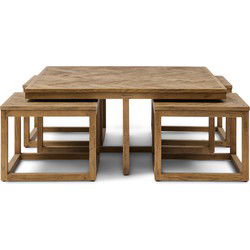 Riviera Maison Harbour Island Coffee Table Set of 5