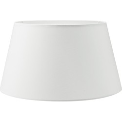 Minimalistische stijl - Stoffen Lampenkap - Conisch - White - 40 x 30 x 20 cm - E27 fitting - Ontworpen voor Vloerlampen - Ontworpen voor woon- en slaapkamers