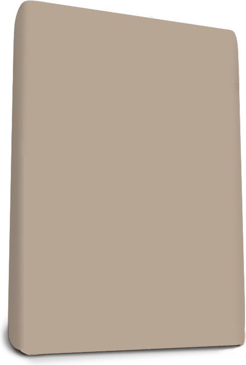 Adore Hoeslaken Badstof Stretch Taupe 160 x 210 cm - 