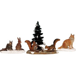 Weihnachtsfigur Woodland animals - LEMAX