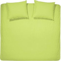 Damai - Dekbedovertrek - Katoen - 240x200/220 cm - Lime