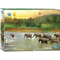 Eurographics Eurographics puzzel Save the Planet! Rain Forest - 1000 stukjes