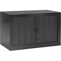 Kleine lage kantoorkast CLASSIFY 80x43x44 cm Grijs