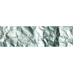 Sanders & Sanders zelfklevende behangrand gevouwen papier wit - 14 x 500 cm - 600082