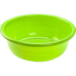 Plasticforte Teiltje - 20 liter - rond - groen - afwasbak - 49 x 17 cm - Afwasbak